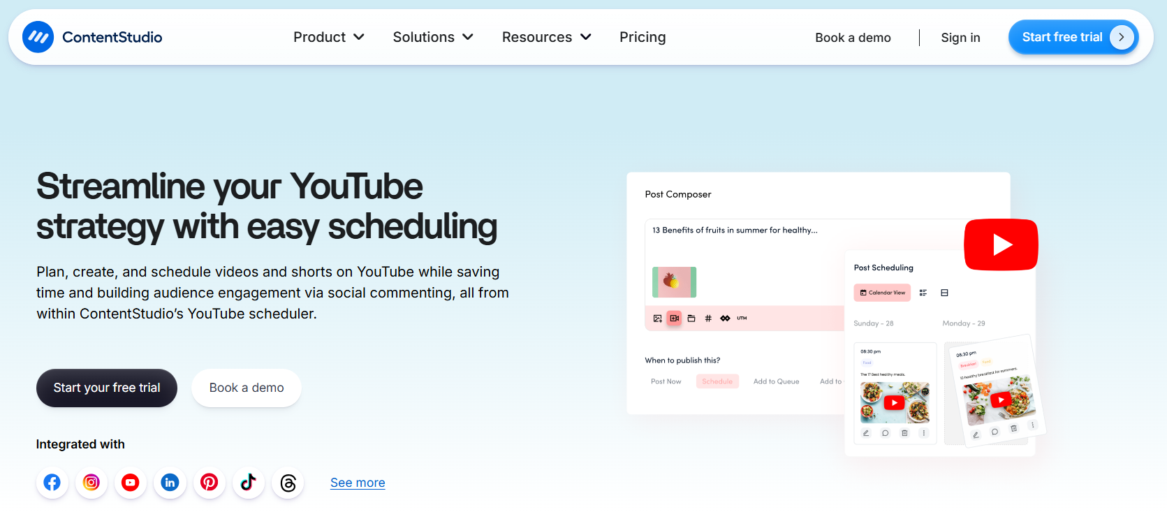 ContentStudio YT