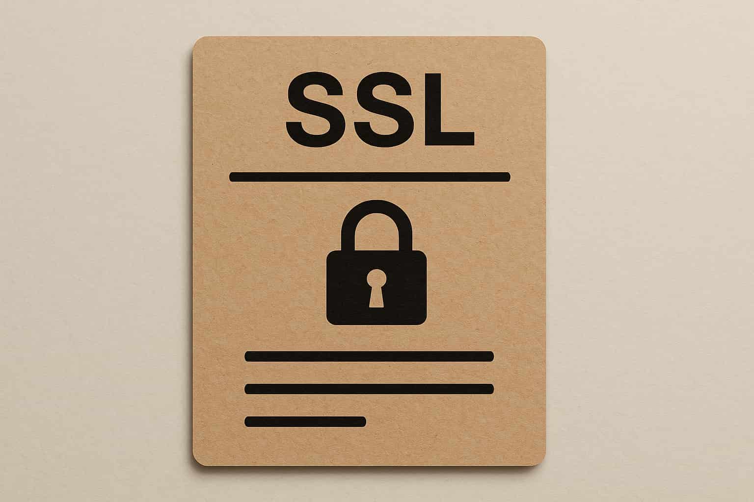 SSL certificate