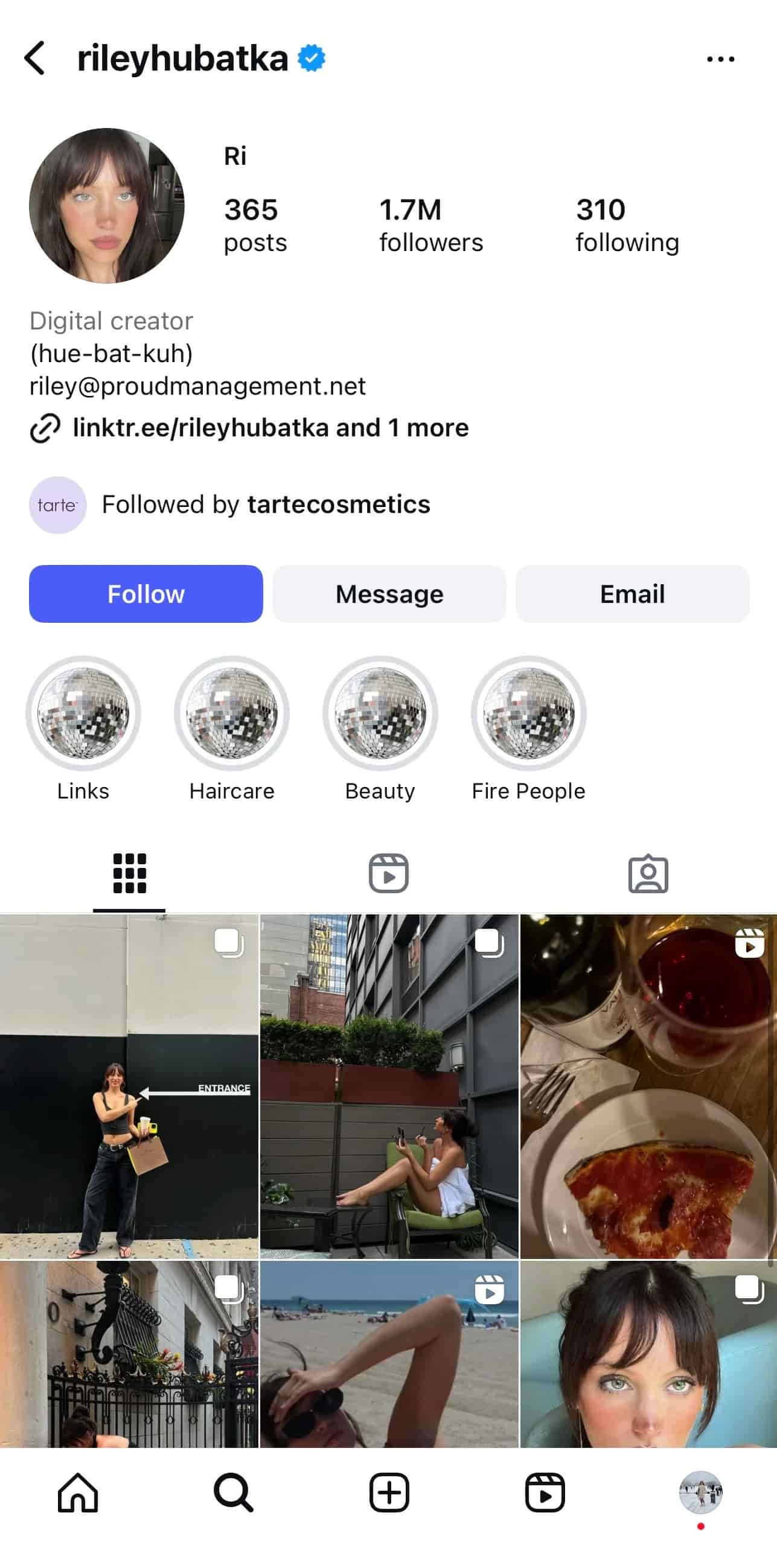 Success story 4: Riley Hubatka 