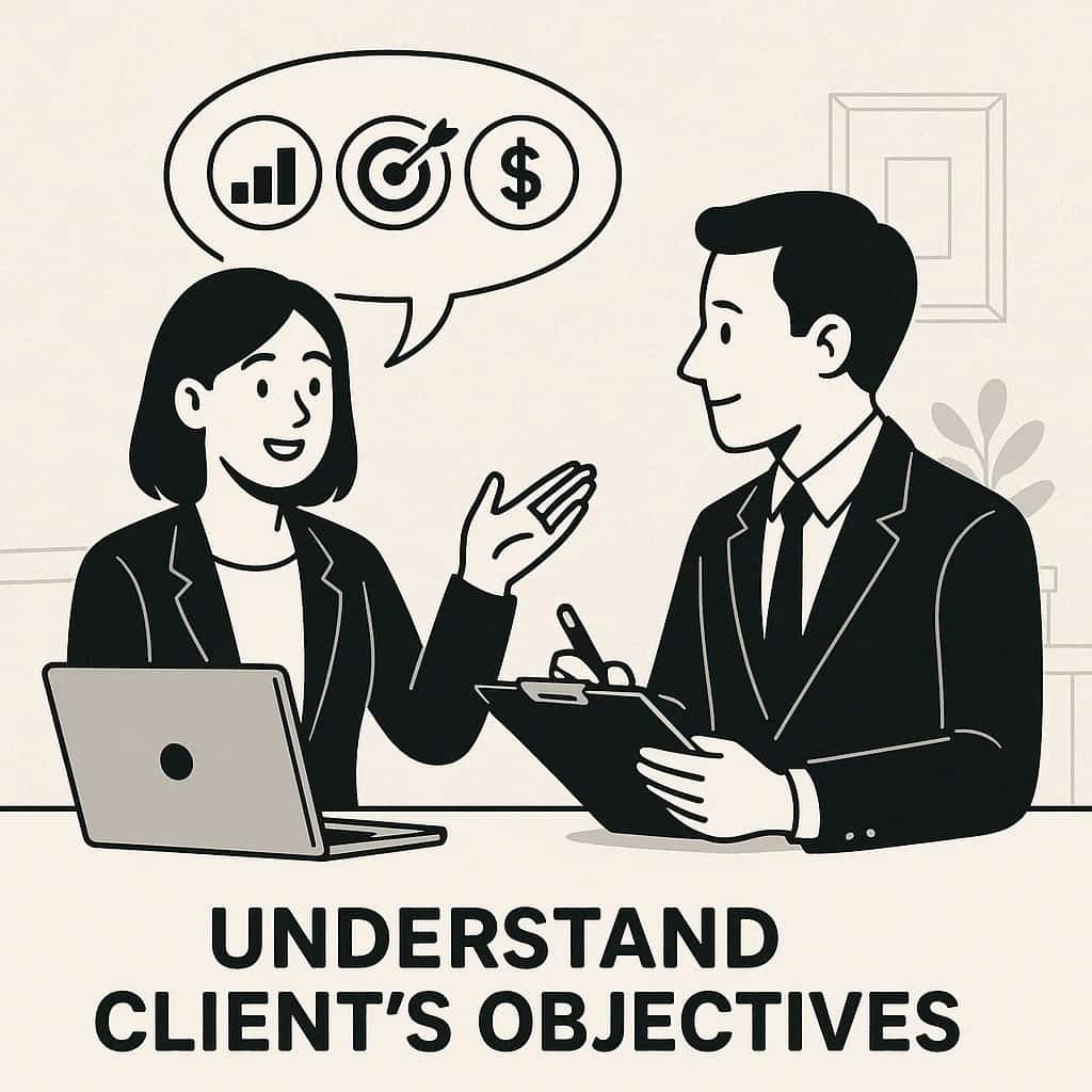 Understand client's objectives