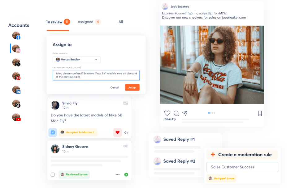 Agorapulse inbox
