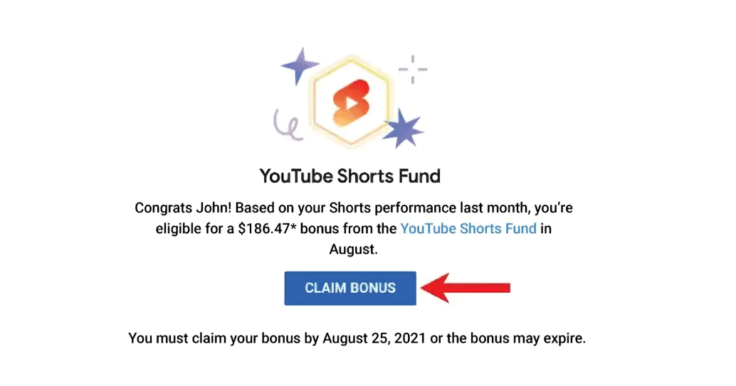 YouTube Shorts fund