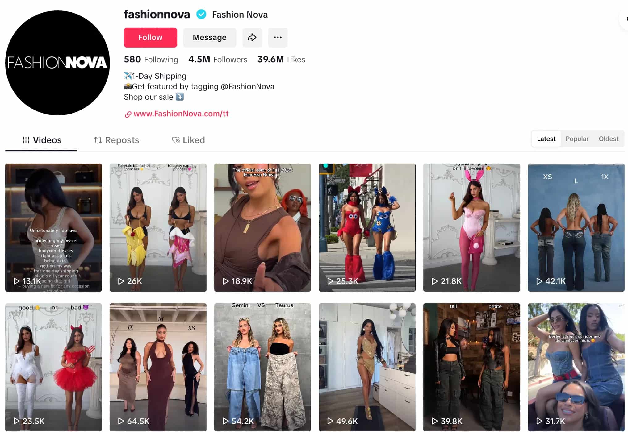 Start with organic content, then amplify