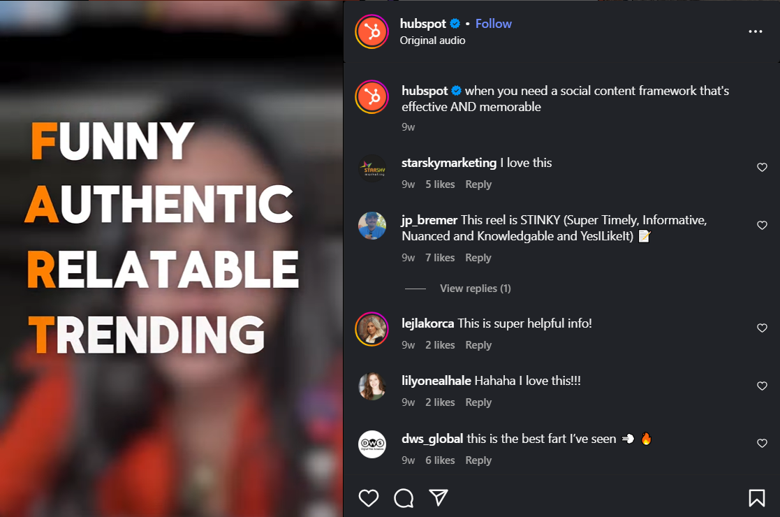 Hubspot Reel