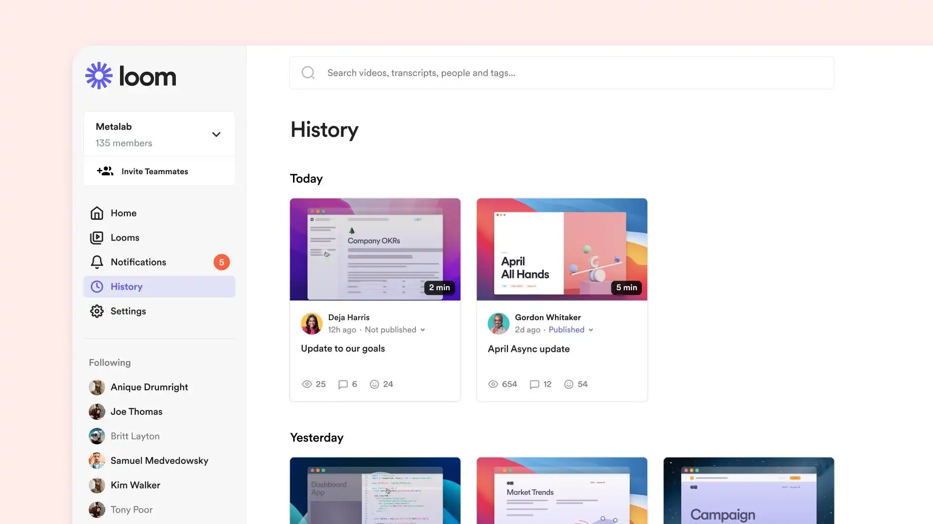 Loom - Asynchronous video communication