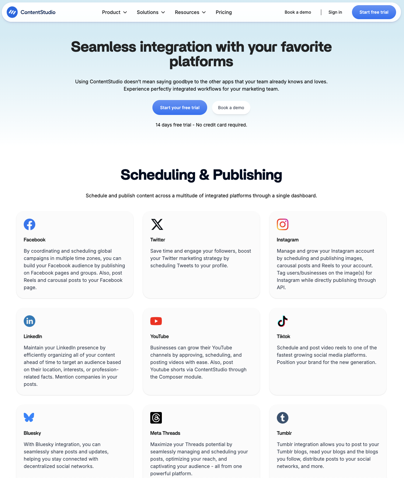 Seamless integration
