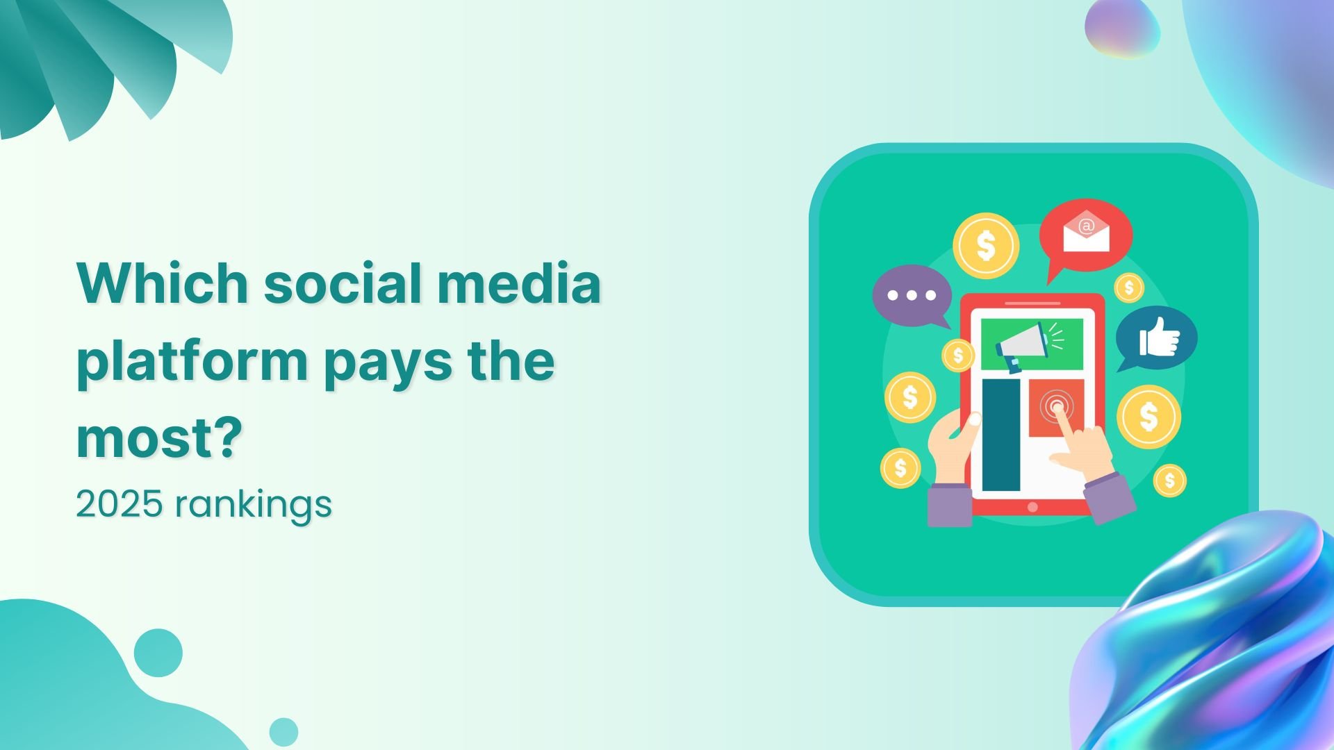 Which social media platform pays the most in 2025?