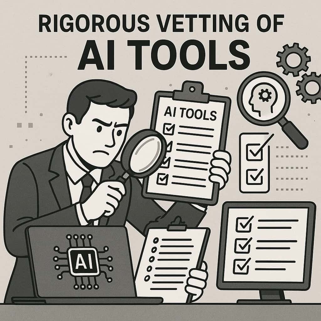 Vetting of AI tools