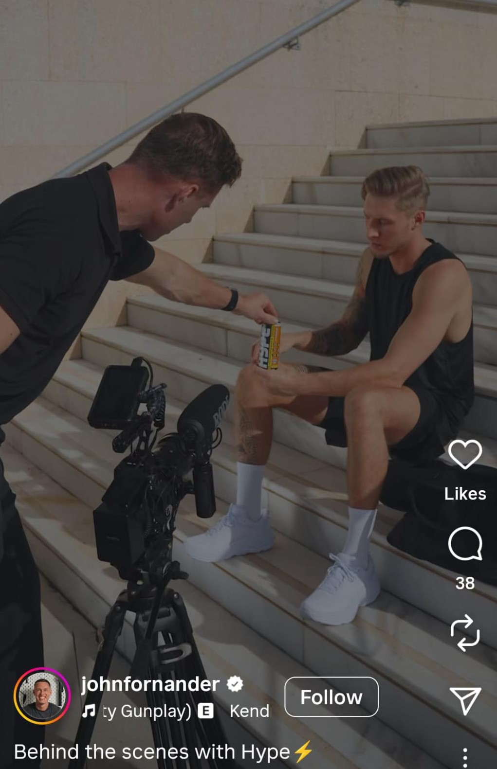 Behind-the-scenes campaign