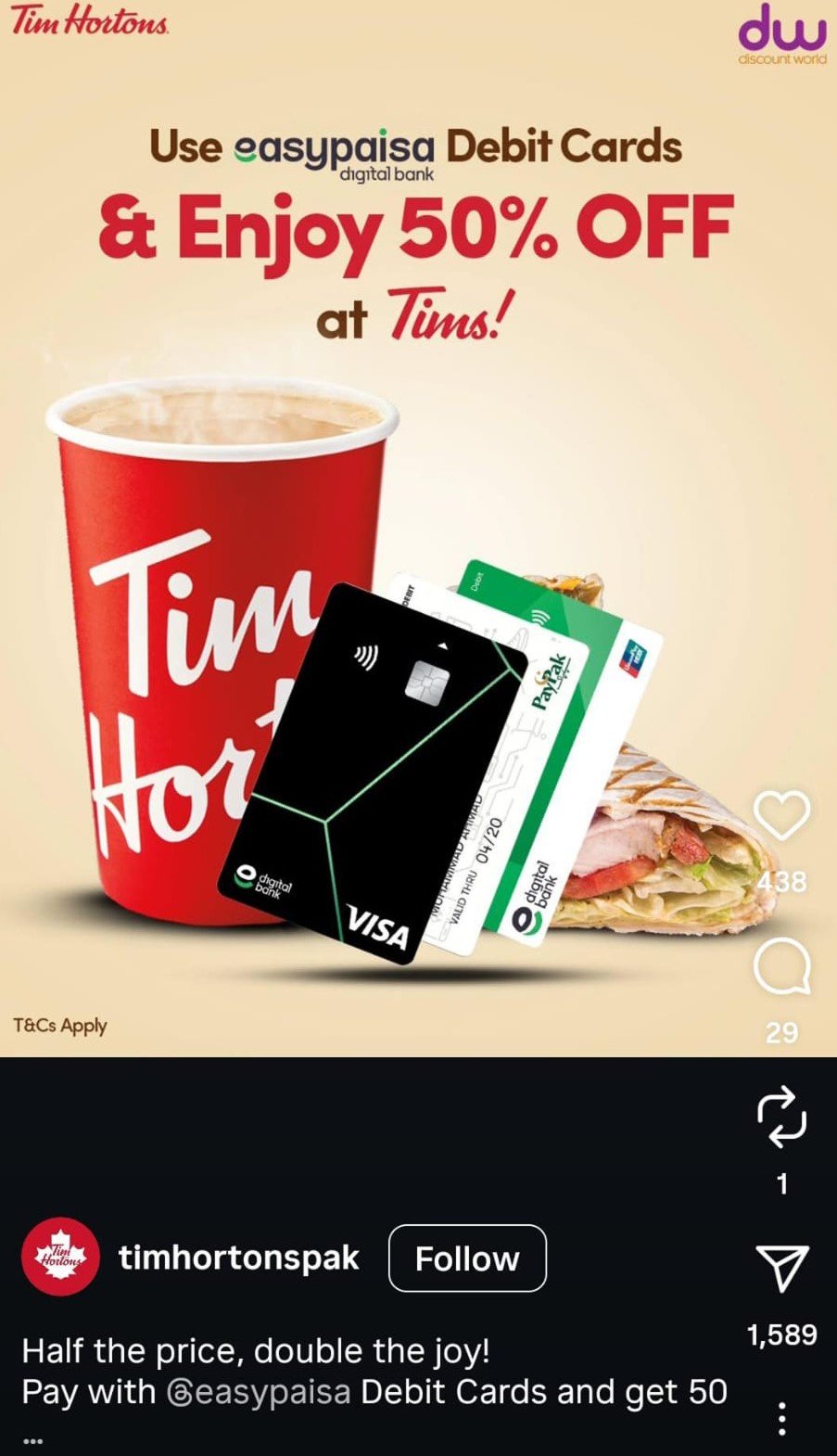 Limited time offer campaign