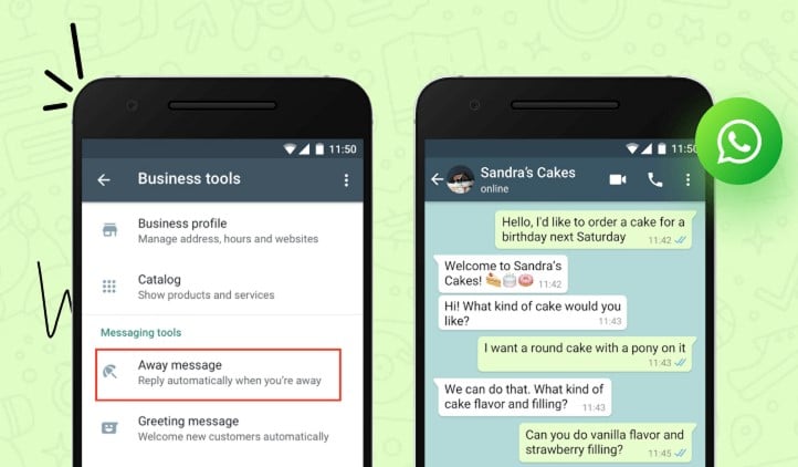 Automated response setup