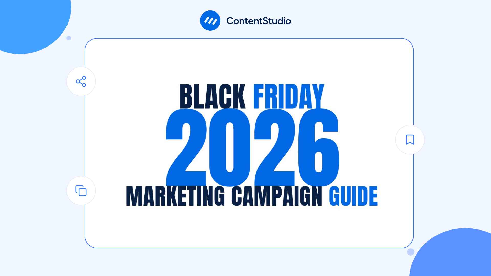 Black Friday marketing campaign: Complete 2026 guide
