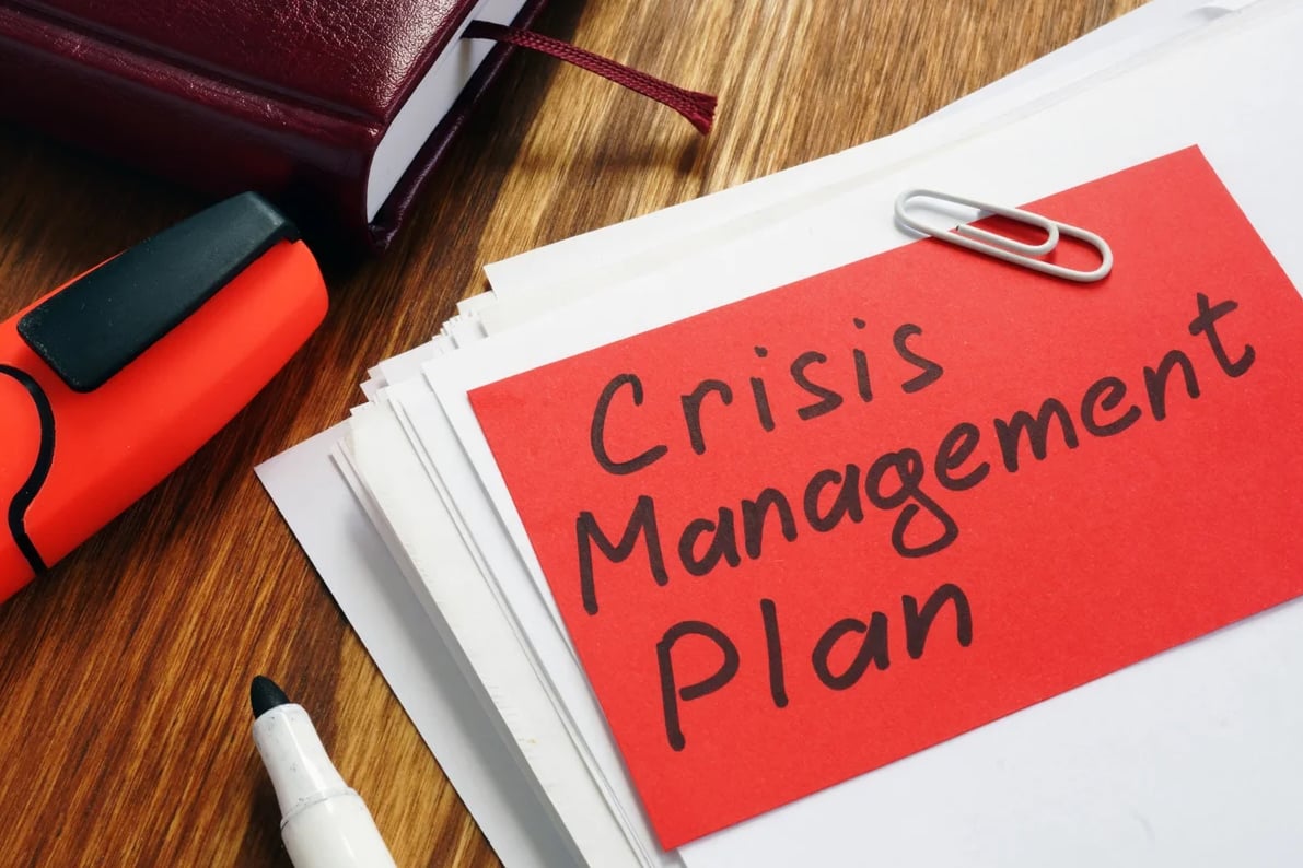 Crisis management plan