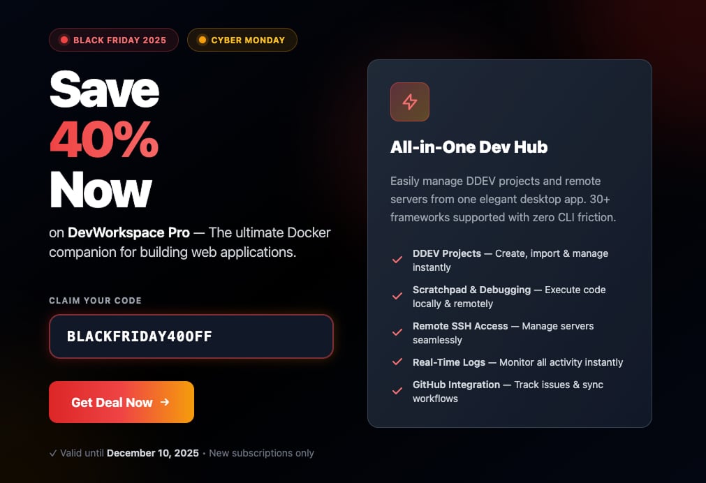 black friday software deals