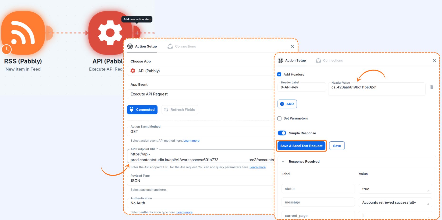 Get your social accounts