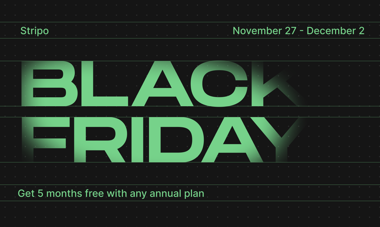 Stripo Black Friday banner
