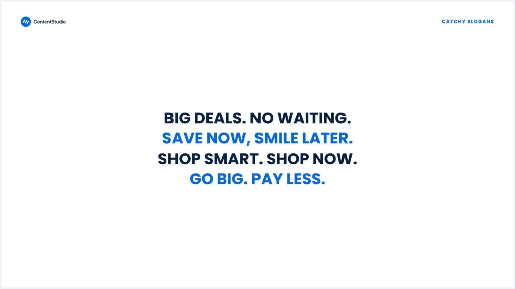 Catchy Black Friday slogans