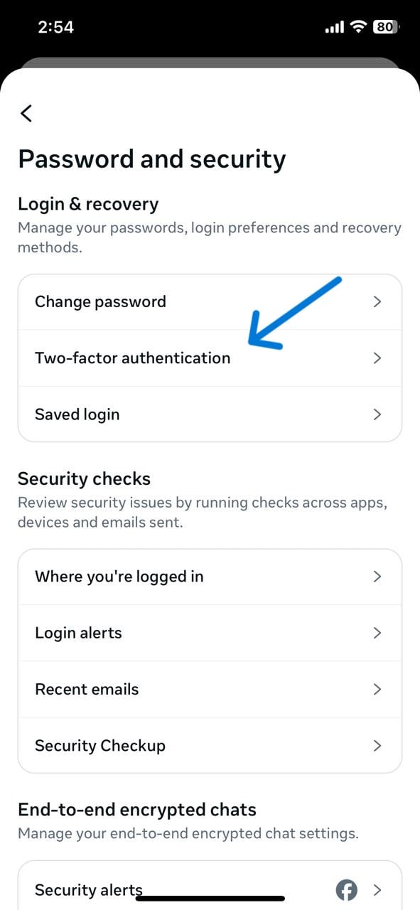2 factor authentication