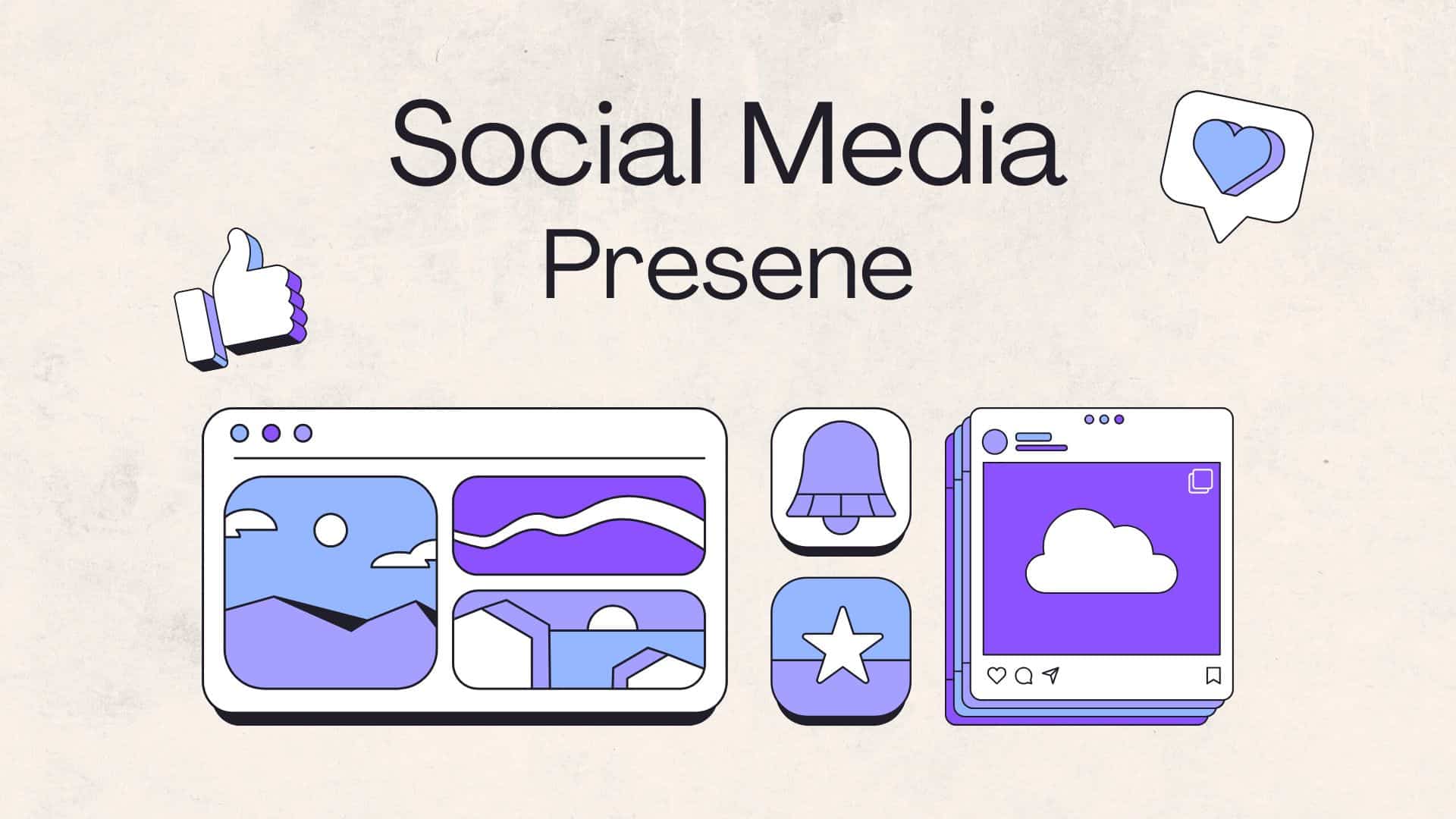 social media presence