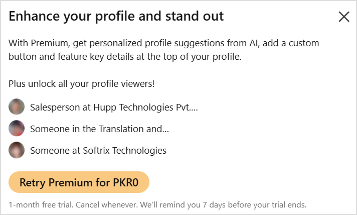 Optimize your personal profile and company page