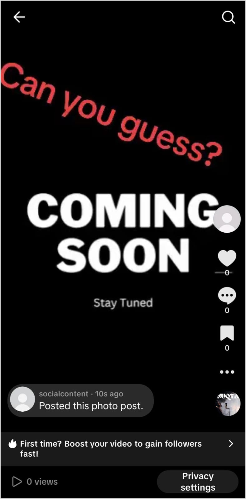 Publish and monitor engagement