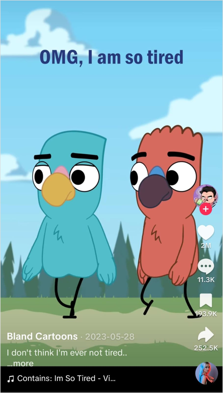 Match the caption to the video tone