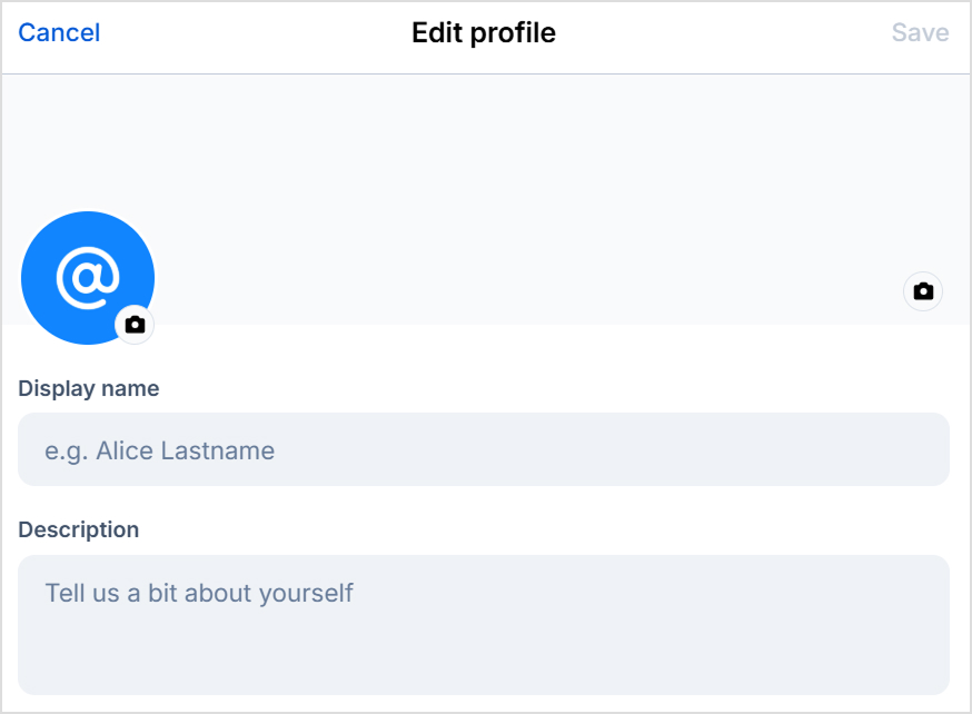 bluesky profile customization