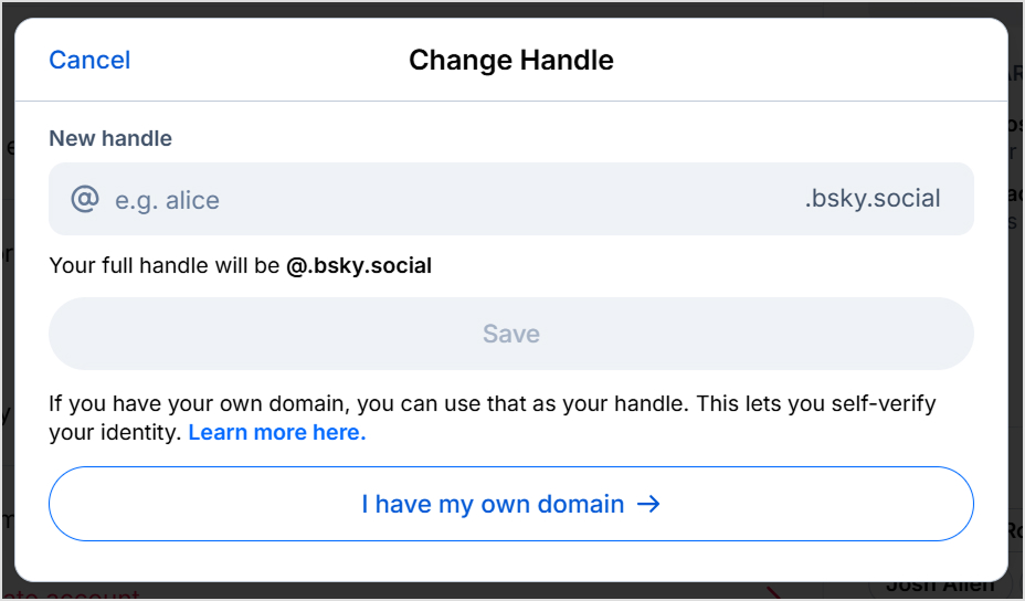 Setting up a custom domain