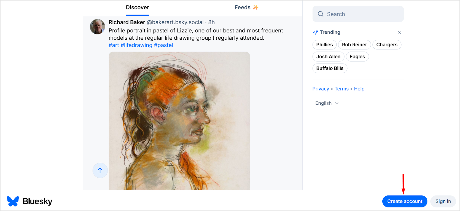 Set up your Bluesky account