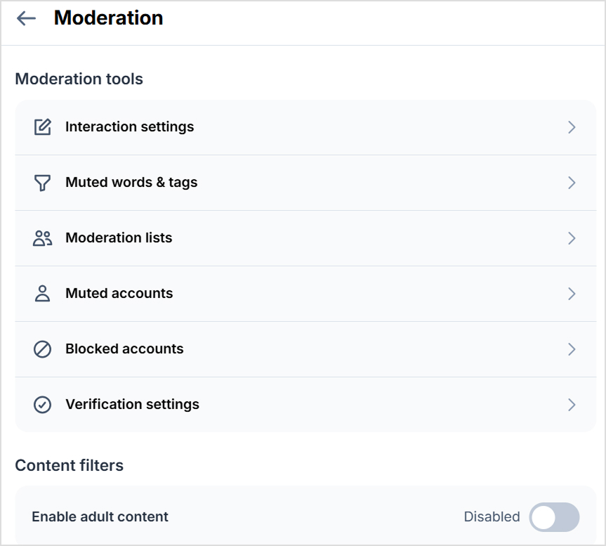bluesky content moderation tools