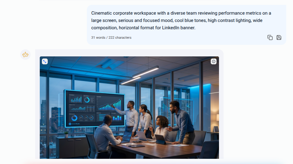 AI prompt: Define mood, style, and format