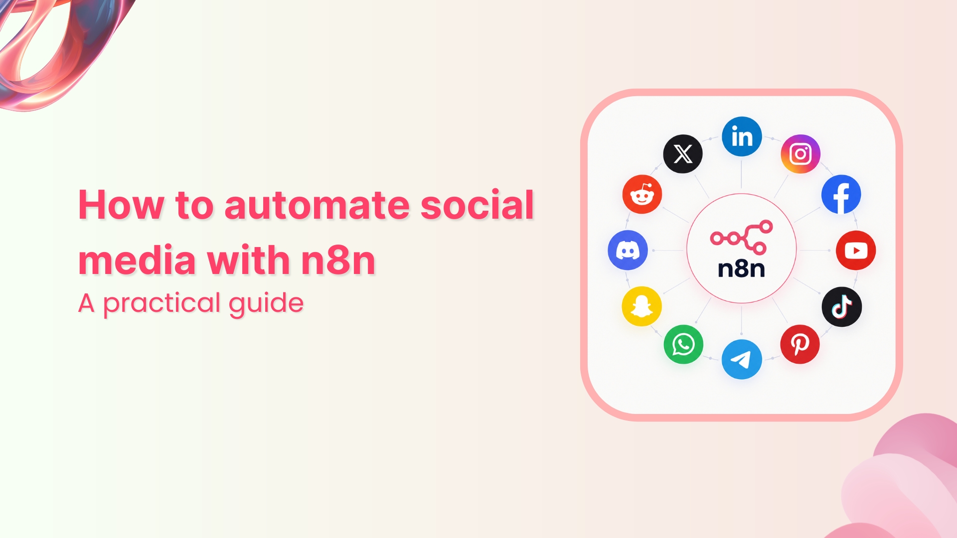 How to automate social media with n8n: A practical guide