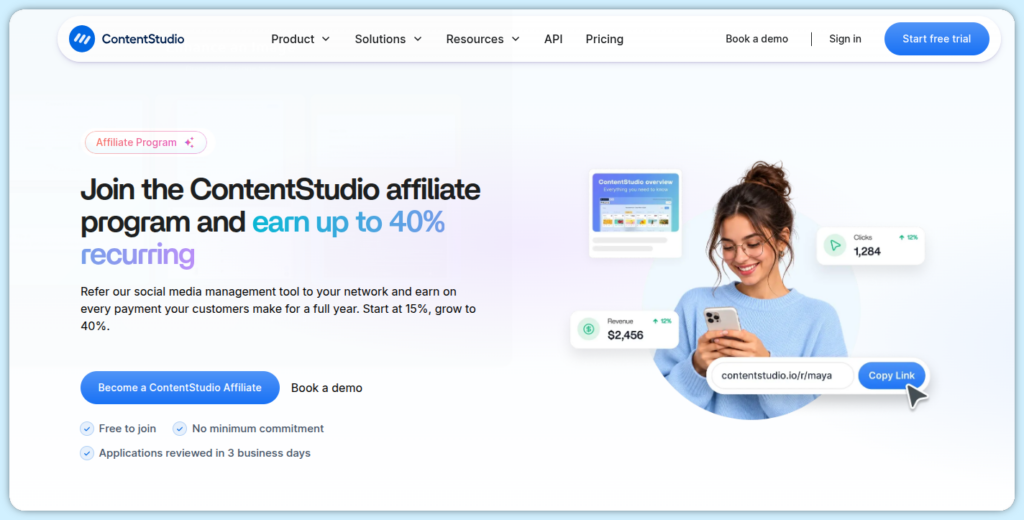 ContentStudio Affiliate Program