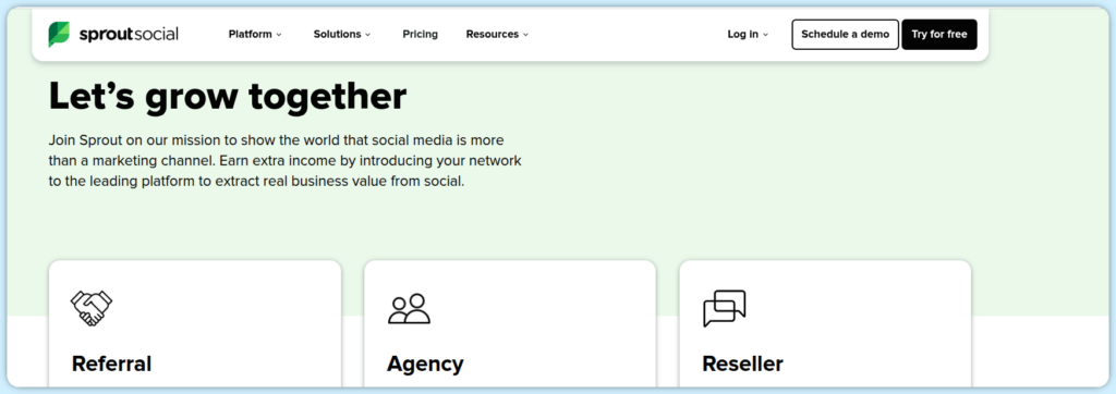 Sprout Social Later Affiliate Program