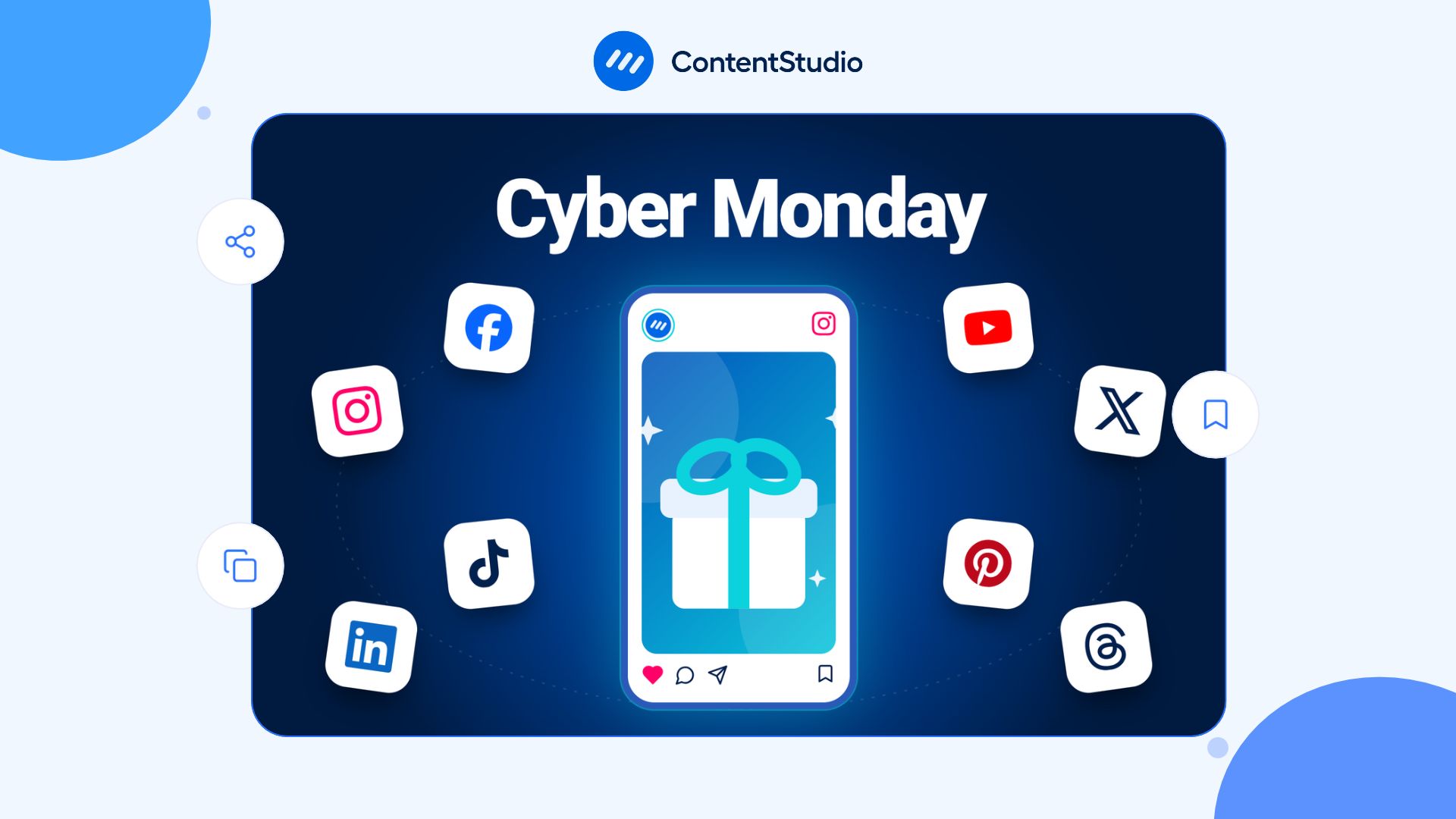 Cyber Monday social media post ideas: Captions, hashtags & retargeting posts