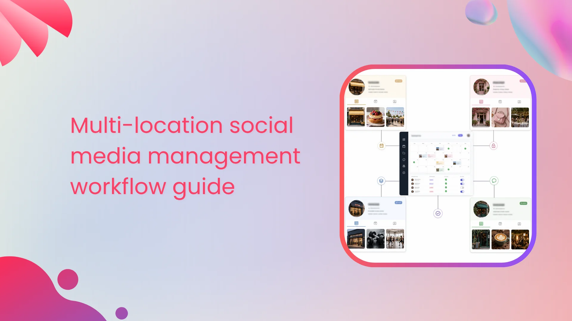 Multi-location social media management workflow guide